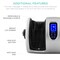Best Choice Products Foot Massager Machine, Therapeutic Reflexology Massager w/ High-Intensity Rollers